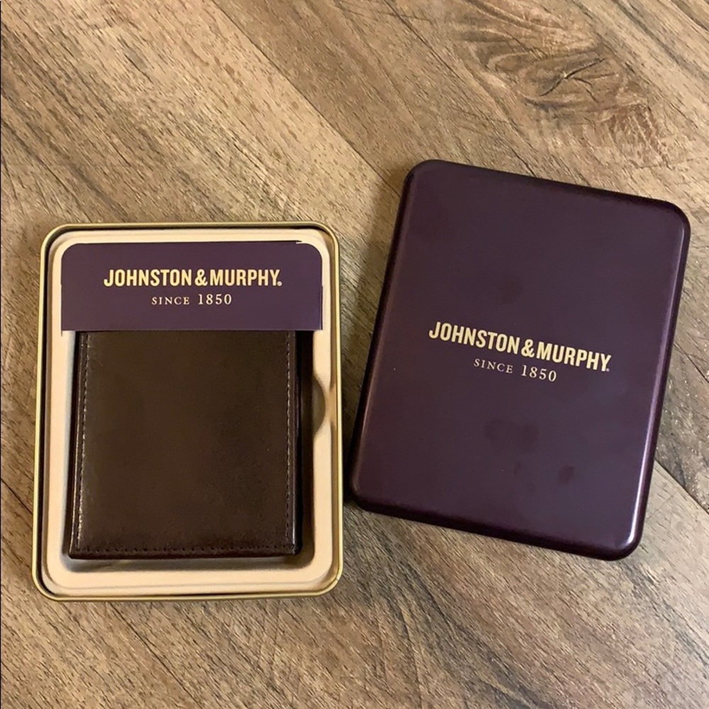 Johnston & Murphy Leather Wallet